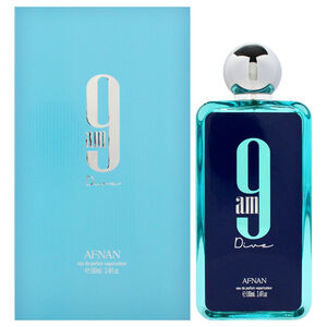 9 AM Dive by Afnan for Unisex - 3.4 oz EDP Spray